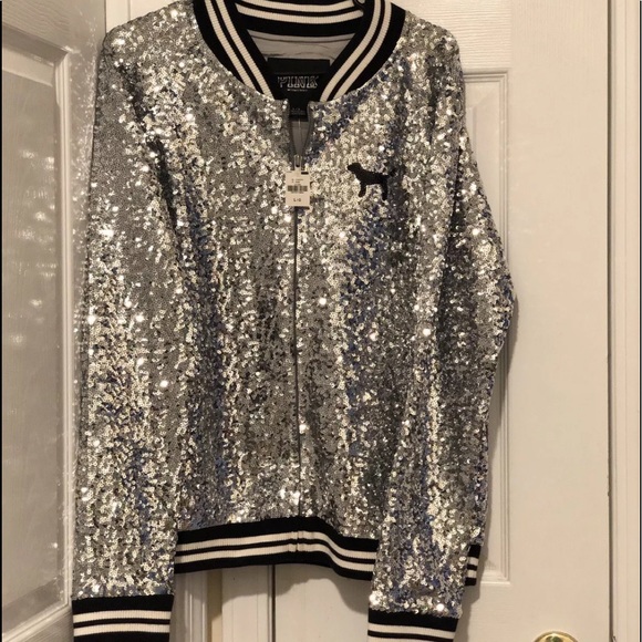 **SOLD**PINK VICTORIA’S SECRET BLING  JACKET - Picture 6 of 8